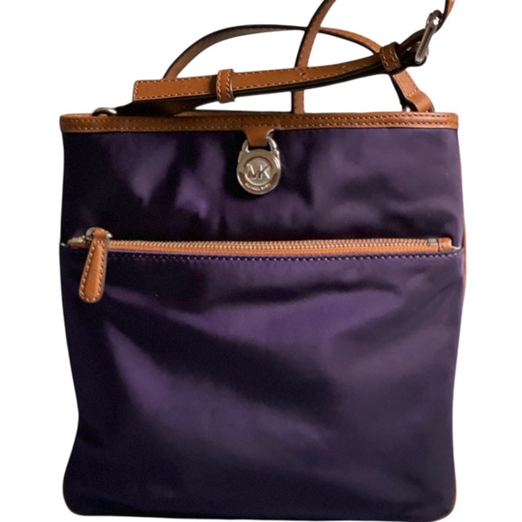 Michael Kors Handbags - Michael Kors Kempton cross body bag
Royal purple
